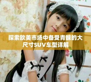 探索歐美市場中備受青睞的大尺寸SUV車型詳解