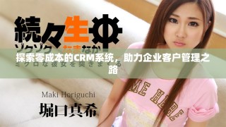 探索零成本的CRM系統，助力企業客戶管理之路