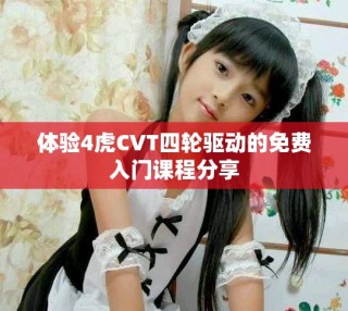 體驗4虎CVT四輪驅動的免費入門課程分享
