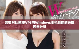 高效對比歐美VPS與Windows主機性能的關鍵因素分析
