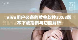 vivo用戶必備的黃金軟件3.0.3版本下載指南與功能解析