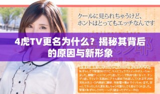 4虎TV更名為什么？揭秘其背后的原因與新形象