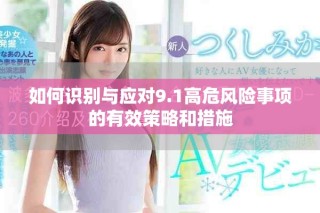 如何識別與應對9.1高危風險事項的有效策略和措施