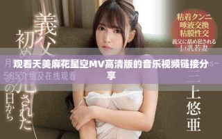 觀看天美麻花星空MV高清版的音樂(lè)視頻鏈接分享