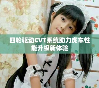 四輪驅(qū)動(dòng)CVT系統(tǒng)助力虎車(chē)性能升級(jí)新體驗(yàn)
