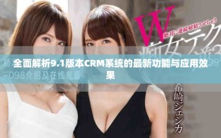 全面解析9.1版本CRM系統的最新功能與應用效果