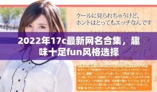 2022年17c最新網(wǎng)名合集，趣味十足fun風格選擇