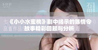 《小小水蜜桃》劇中揭示的陳情令故事精彩回顧與分析