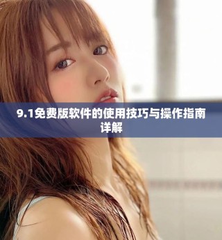 9.1免費版軟件的使用技巧與操作指南詳解