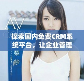 探索國內(nèi)免費(fèi)CRM系統(tǒng)平臺，讓企業(yè)管理更輕松高效