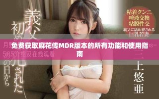 免費獲取麻花傳MDR版本的所有功能和使用指南