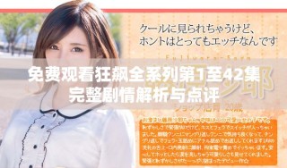 免費觀看狂飆全系列第1至42集完整劇情解析與點評