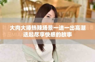 大肉大捧熱辣場景一進一出高潮迭起盡享快感的故事