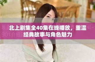 北上劇集全40集在線播放，重溫經典故事與角色魅力