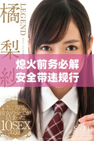 熄火前務(wù)必解安全帶違規(guī)行為扣分詳細(xì)解析與注意事項(xiàng)