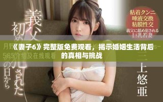 《妻子6》完整版免費觀看，揭示婚姻生活背后的真相與挑戰