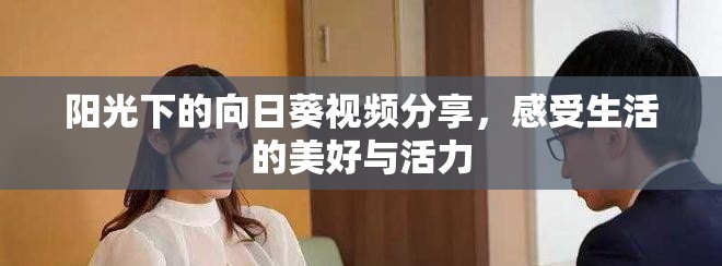 陽光下的向日葵視頻分享，感受生活的美好與活力