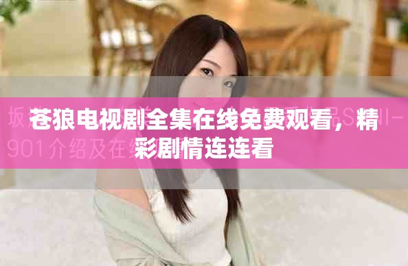 蒼狼電視劇全集在線免費觀看，精彩劇情連連看