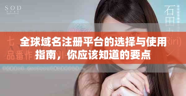 全球域名注冊(cè)平臺(tái)的選擇與使用指南，你應(yīng)該知道的要點(diǎn)
