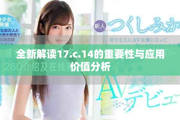 全新解讀17.c.14的重要性與應用價值分析