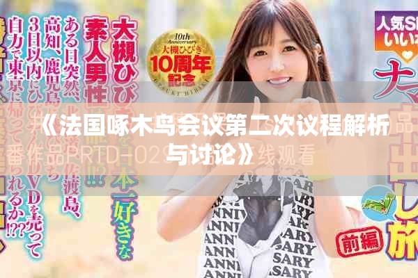 《法國啄木鳥會議第二次議程解析與討論》