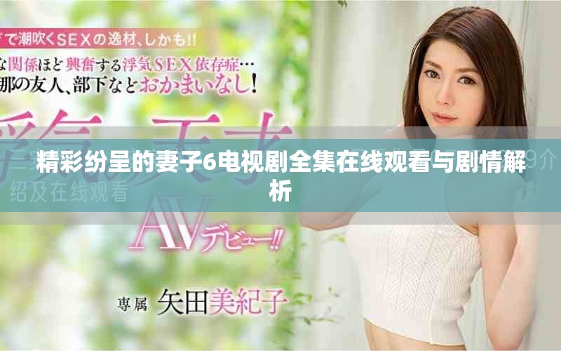 精彩紛呈的妻子6電視劇全集在線觀看與劇情解析