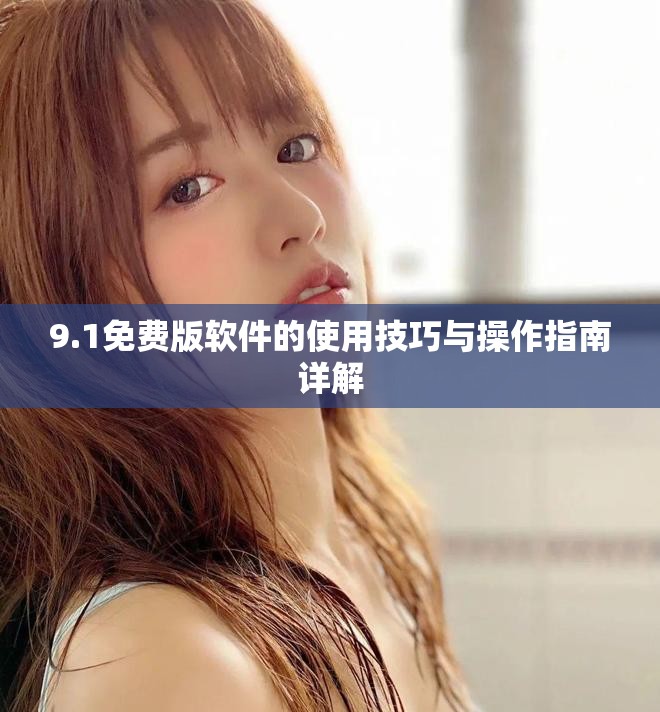 9.1免費(fèi)版軟件的使用技巧與操作指南詳解