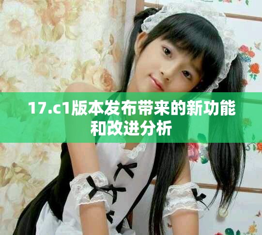 17.c1版本發布帶來的新功能和改進分析