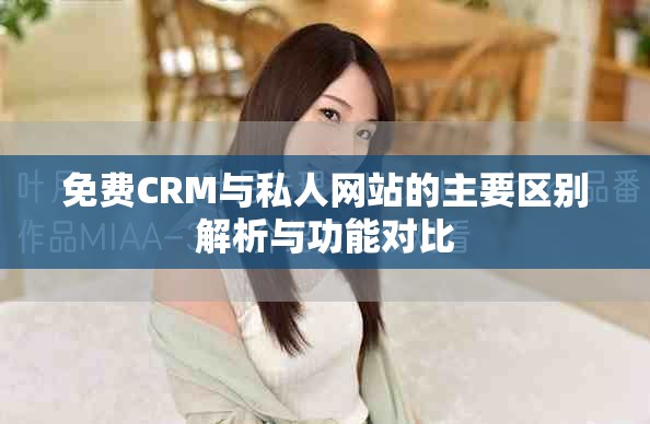 免費CRM與私人網站的主要區別解析與功能對比