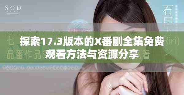 探索17.3版本的X番劇全集免費觀看方法與資源分享