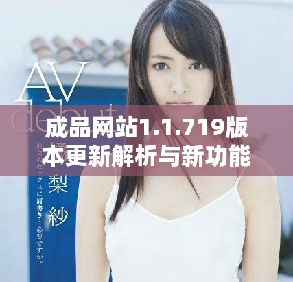 成品網站1.1.719版本更新解析與新功能亮點介紹