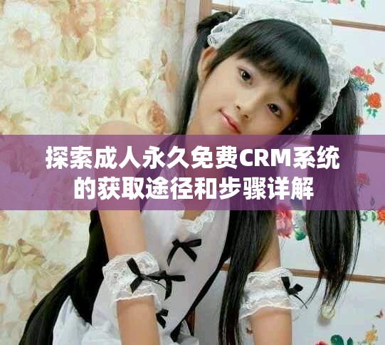 探索成人永久免費CRM系統的獲取途徑和步驟詳解