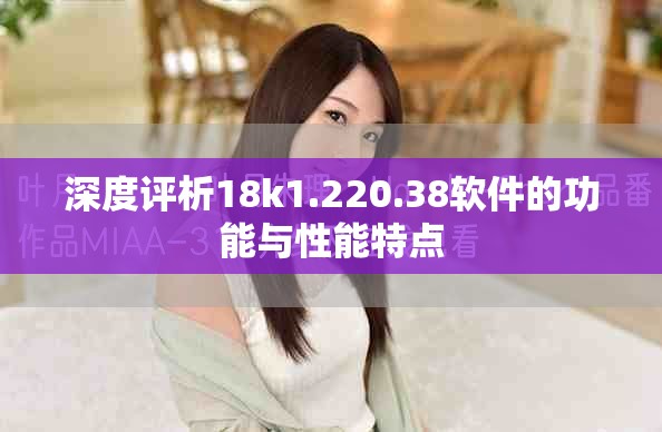 深度評(píng)析18k1.220.38軟件的功能與性能特點(diǎn)