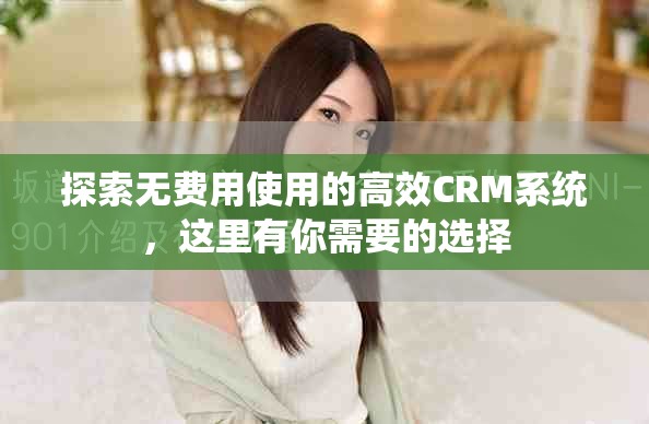 探索無費用使用的高效CRM系統(tǒng)，這里有你需要的選擇