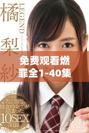 免費(fèi)觀看燃罪全1-40集，精彩劇情等你來追逐與探索