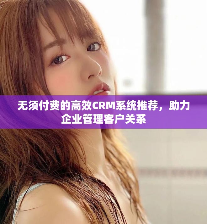 無須付費的高效CRM系統推薦，助力企業管理客戶關系