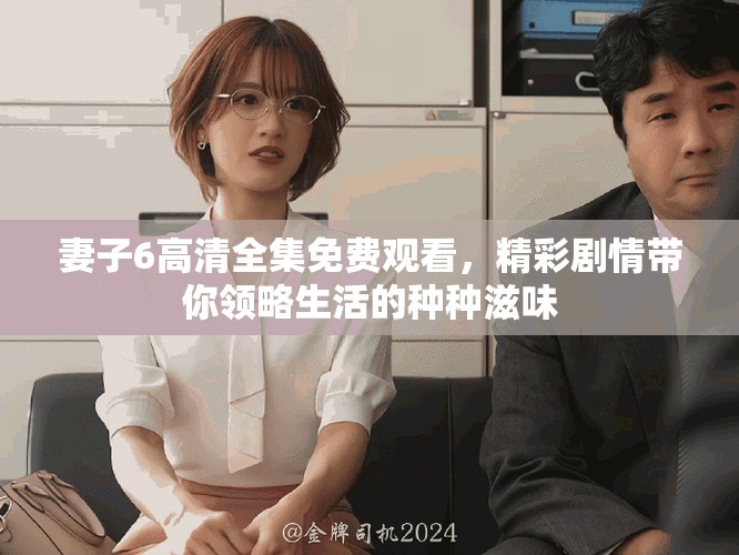 妻子6高清全集免費觀看，精彩劇情帶你領略生活的種種滋味