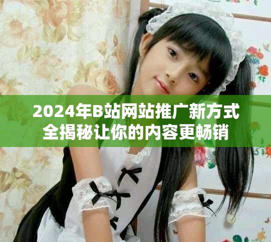 2024年B站網站推廣新方式全揭秘讓你的內容更暢銷