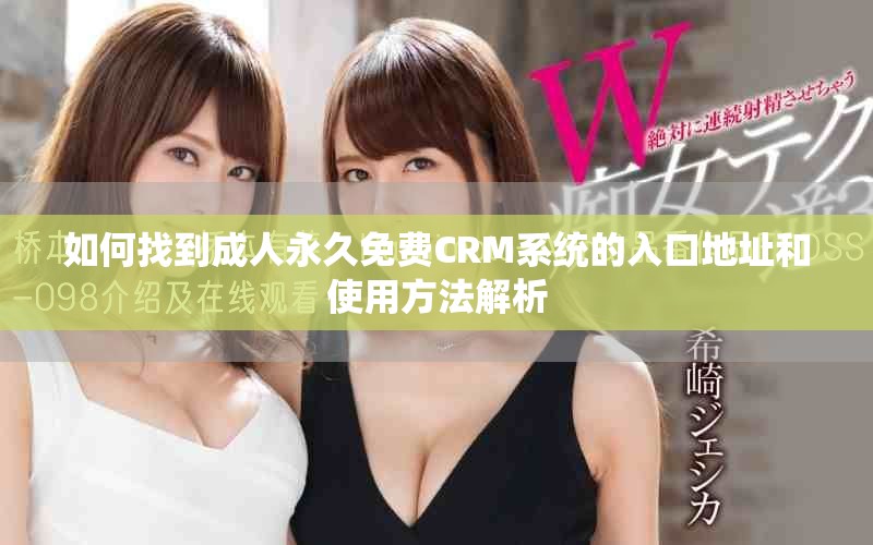 如何找到成人永久免費CRM系統的入口地址和使用方法解析